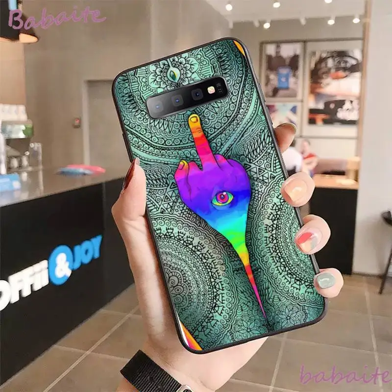 

Babaite Hamsa Hand of Fatima Phone Case Capa for Samsung GALAXY S6 Edge S7 S7 plus s20 s10 s20 ultra s10plus Edge S8 S9