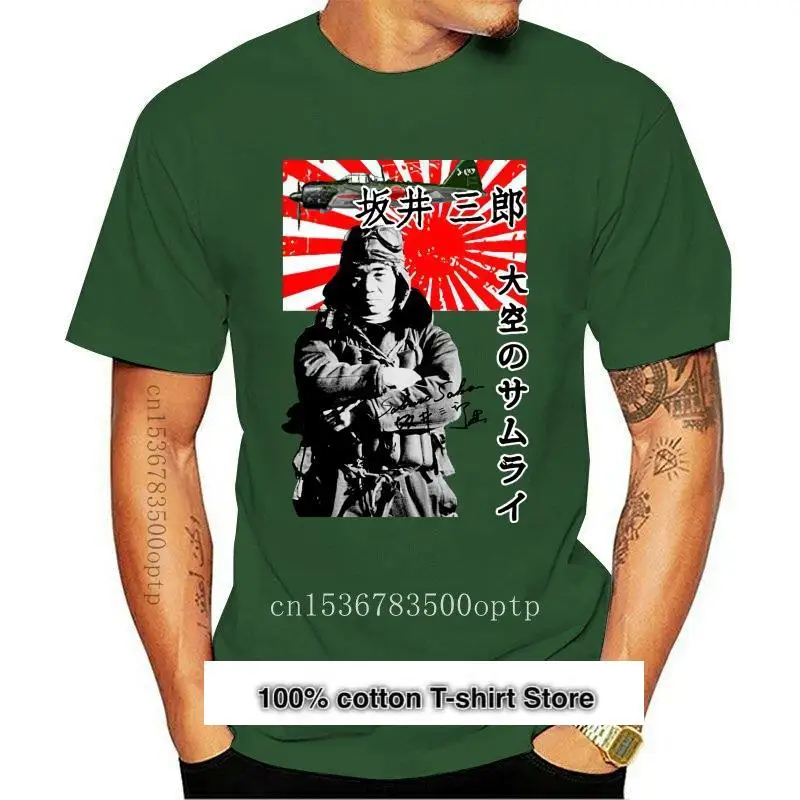 

Sakai Saburo japanischer Jagdflieger WK 2 piloto de Japón A6M Samurai T camisa