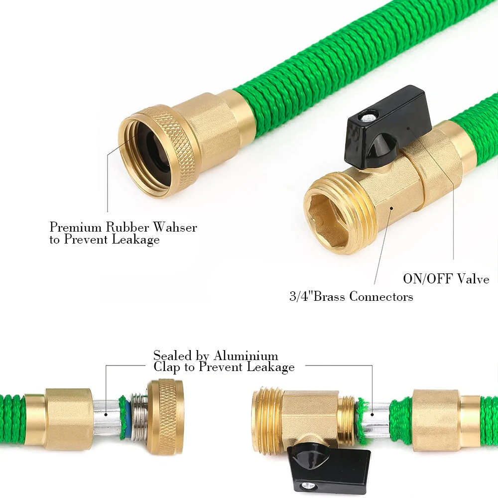 Расширяемый садовый шланг волшебный гибкий водяной Европейский пластиковые