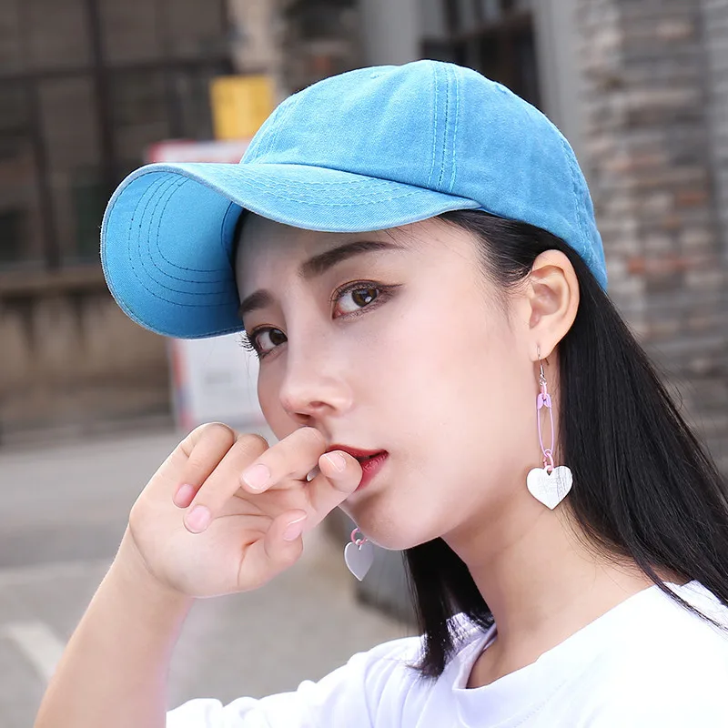 

Hot Selling Hot Selling Retro Solid Women Men Universal Baseball Cap Outdoor Sports Casual Girls Ponytail Baseball Caps