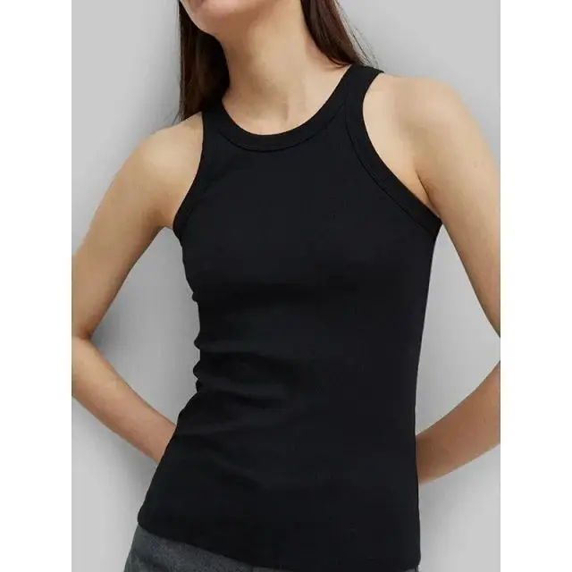 Женские майки Новинка весна лето 2020 Женский хлопковый жилет с резьбой|Майки| |