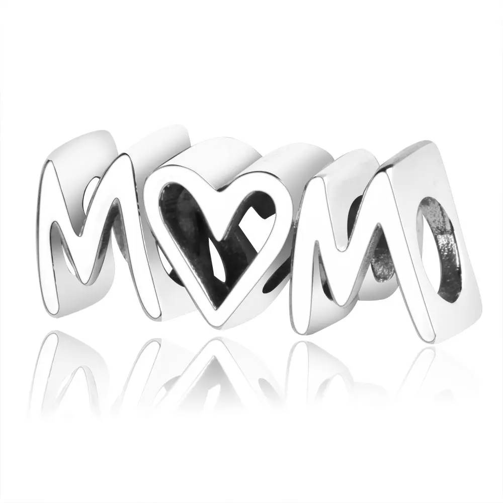 HU01081 Подвеска на соски для детей, браслет Pandora, 925 пробы, серебряное Созвездие, буквы, алфавит, сделай сам - Цвет: HU01081