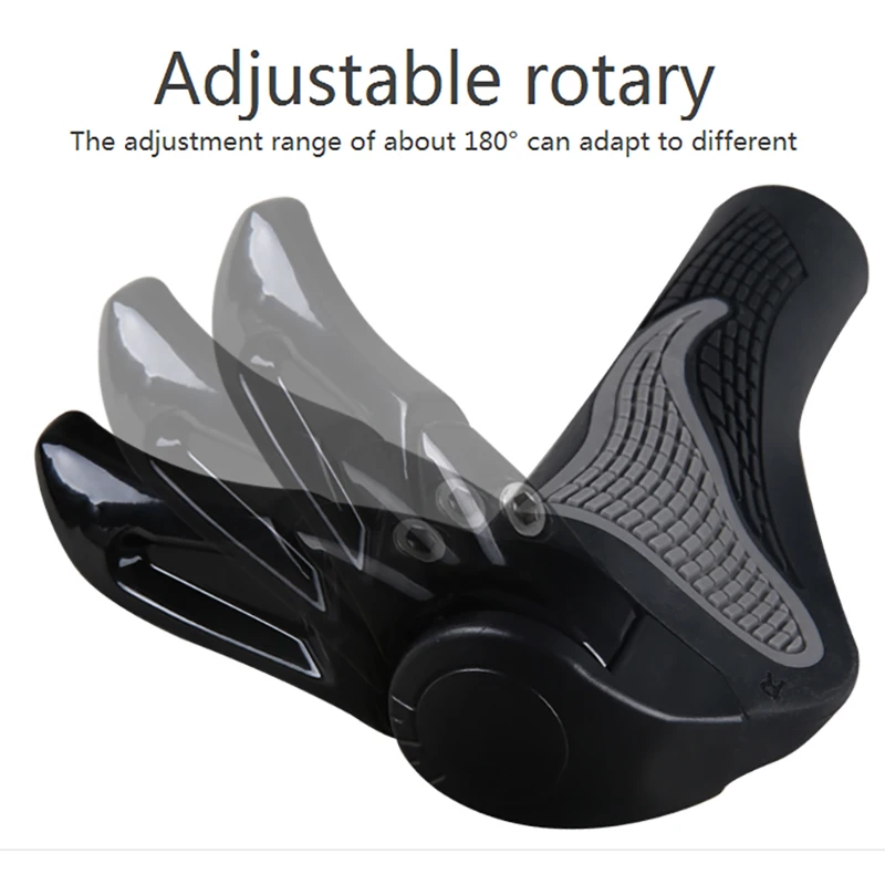 

Bicycle Handlebar Cover Rubber Aluminum Alloy Vice Handlebar Croissant Bicycle Parts Bicycle Accessories Bicycle Equipment