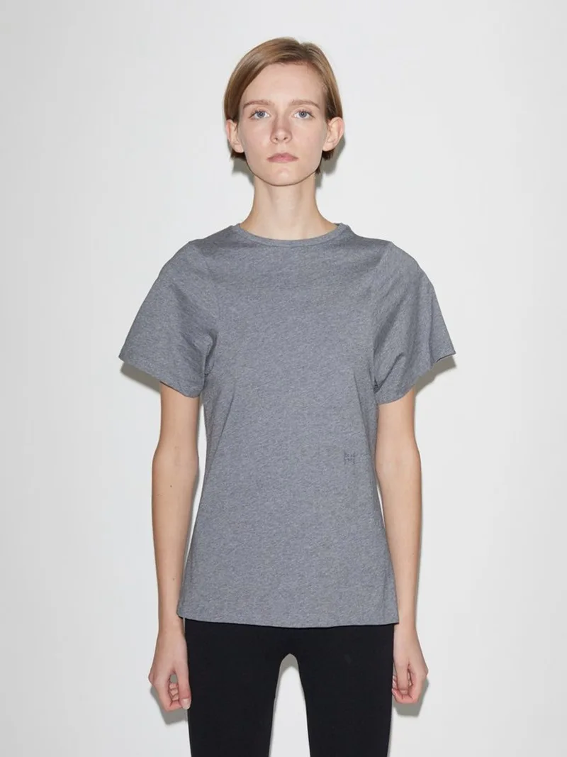 

2021 new high quality T-shirt solid T-shirt