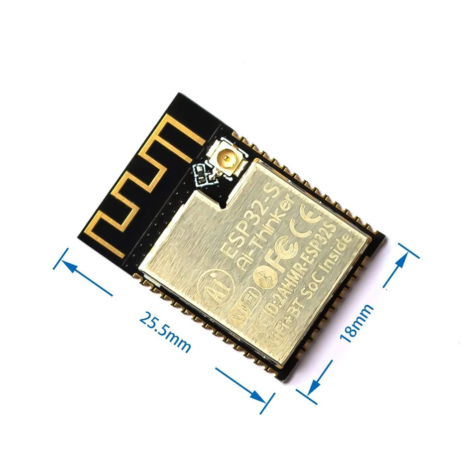 Esp32-s модуль Wi-Fi на основе Esp32 со встроенной 32-мегабитной вспышкой печатной платой