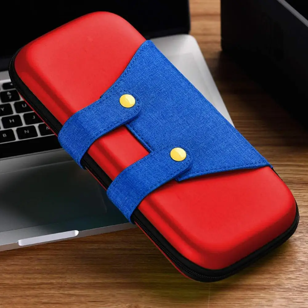Портативный чехол Marios на двойной молнии для хранения nintendo Switch PU игровая Защитная