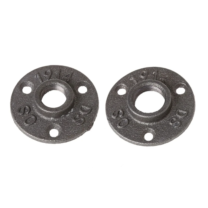 J2FB 1/4 &quotфланец с резьбой железная труба фитинги настенное крепление