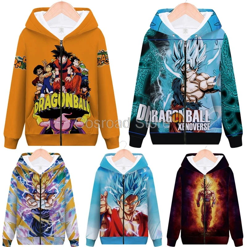 Cosroad Dragon Ball Косплей толстовки Сон Гоку пиджак в повседневном стиле сон 3D печать