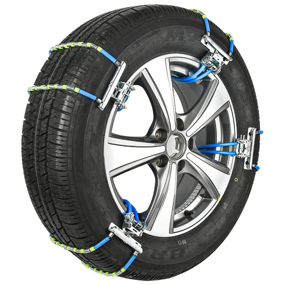 

4 PCS Car Winter Tire Wheels Snow Chains Snow Tire Anti-skid Chains Wheel Tyre Cable Belt Winter Outdoor Emergency Chain