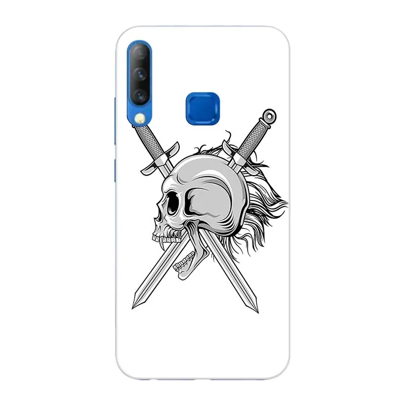 ТПУ+ PC чехол s для Tecno Camon 11S CB7/Camon 11 CF7/11 Pro CF8 чехол с рисунком розы волк