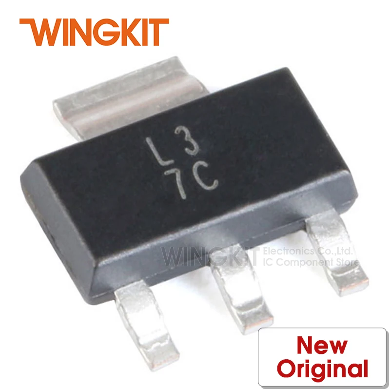5 шт. LM317DCYR SOT223 LM317DCY LM317 / L3 СОТ 223 4 3/4 Pin 1.5A Регулируемый Положительный Напряжение
