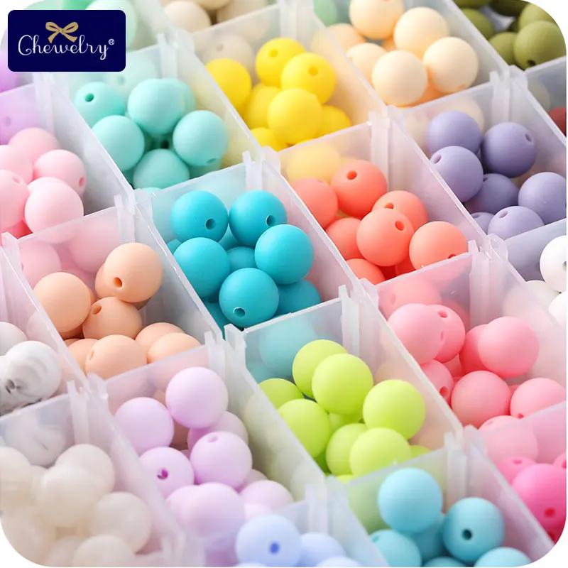 Бусины из пищевого силикона жемчужные игрушки сделай сам для прорезывания зубов