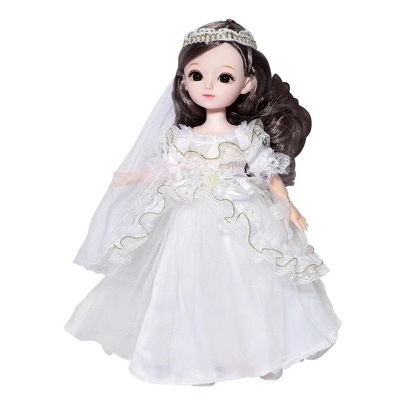 

31cm Bjd Doll Wedding Doll BJD 6 Points Baby 12 Inch Baby Doll Giveaway Gift Box Child Girl Toy Birthday Gift American Girl