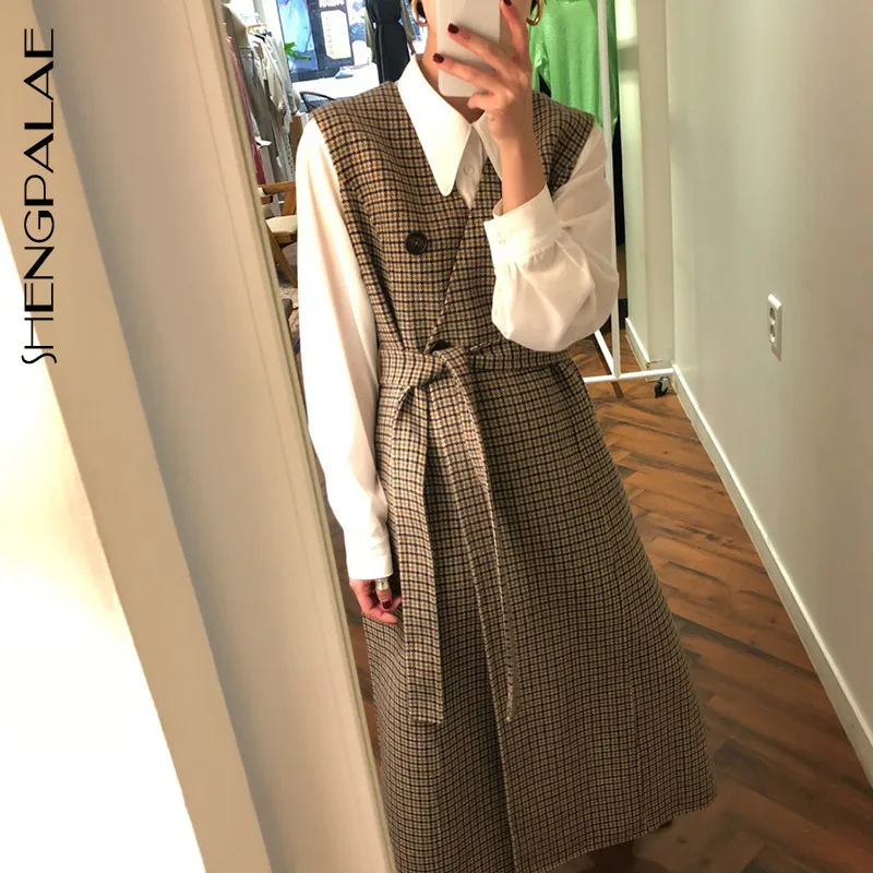 SHENGPALAE 2020 новая весенняя Корейская рубашка с длинным рукавом и отложным