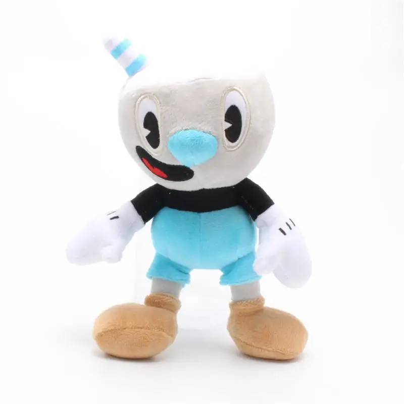 Новинка 25 см Приключения Игра Cuphead плюшевая игрушка Mugman The Devil легендарная детская