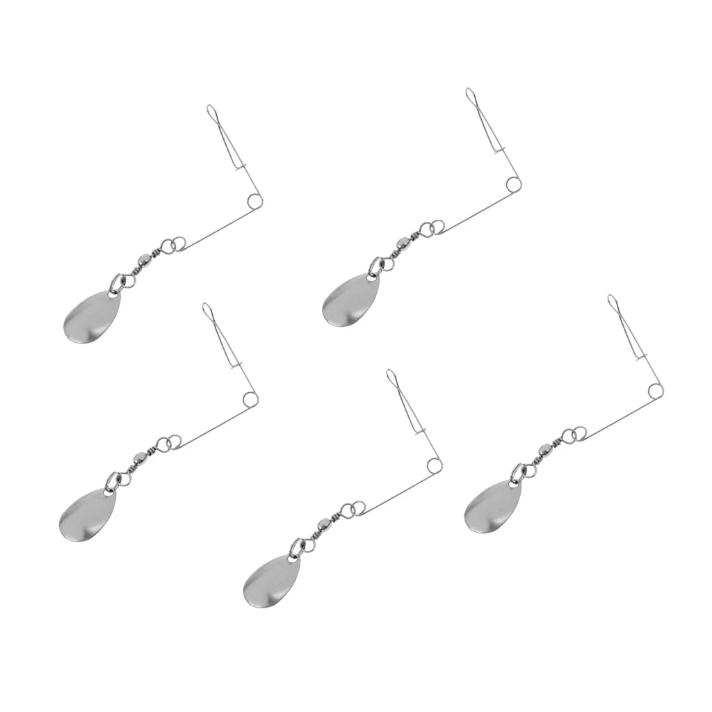 20 шт. лезвие спиннера гладкие ложки буровые блесны Спиннербейт 0 6 мм | Спорт и