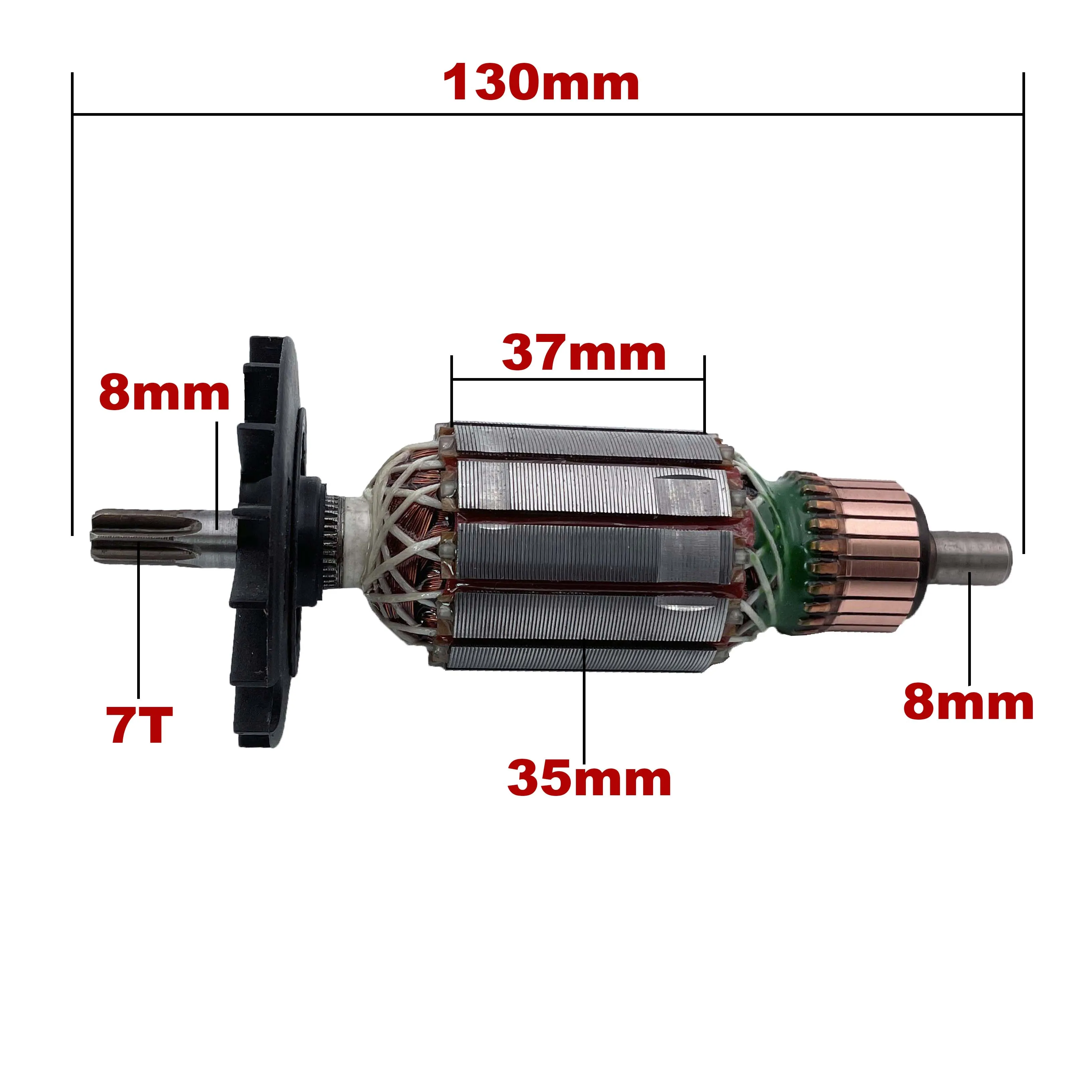 AC220V-240V Якорь ротор аксессуары для BOSCH вращающийся молот GBH2-20D GBH2000 GBH2000D GBH200 |
