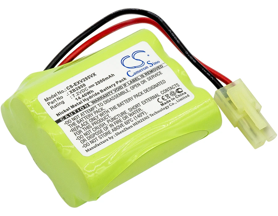 

Аккумулятор для Euro Pro V2945, V2945Z, V2950, V2950A, XB2950 7,2 В/мА