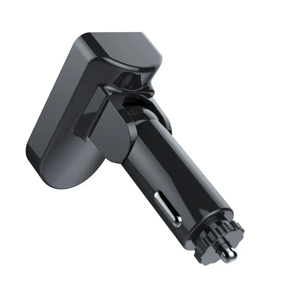 

1Pc Handsfree Intelligent Car Wireless Bluetooth5.0 FM Transmitter Chip Player Atmosphere Lamp U Disk Card Shockproof MP3 Player