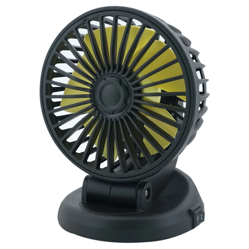 

Car 12V Dashboard Fan Portable Fan Can Adjust and Rotation Angle Truck Cooling Fan for Honda Mazda