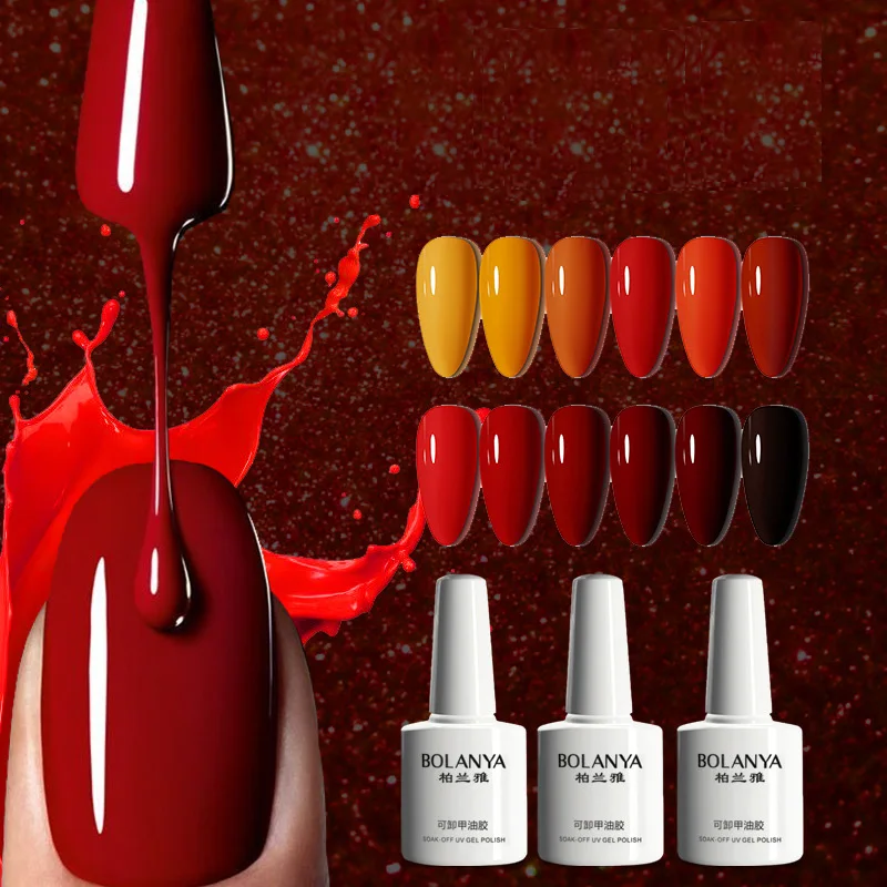 

72 Color High Quality Popular Color Nail Polish Environmentally Friendly Materials Without Peculiar Smell DIY Gel Varnish