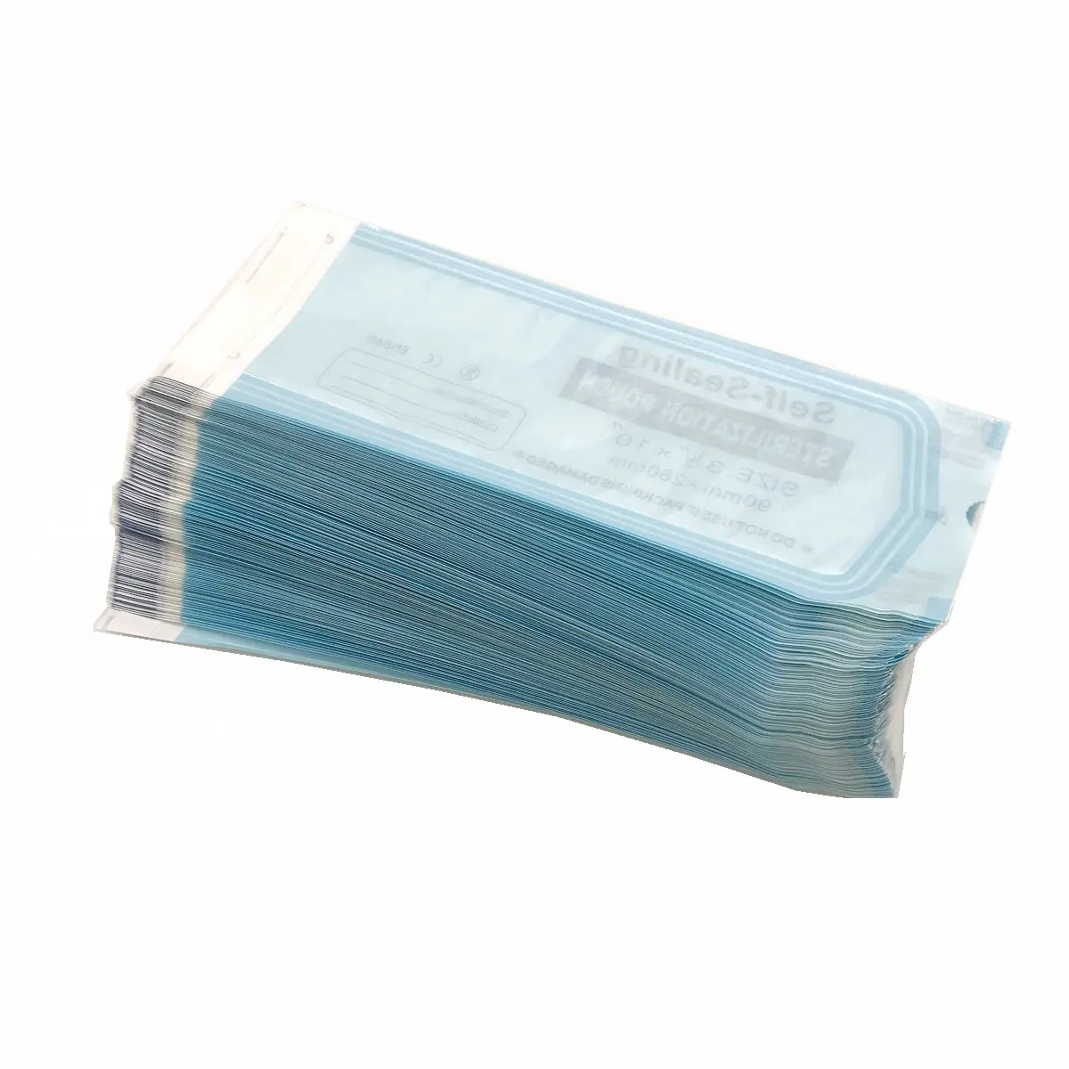 200 шт. высококачественный самозапечатывающийся стерилизационный пакет 90*260