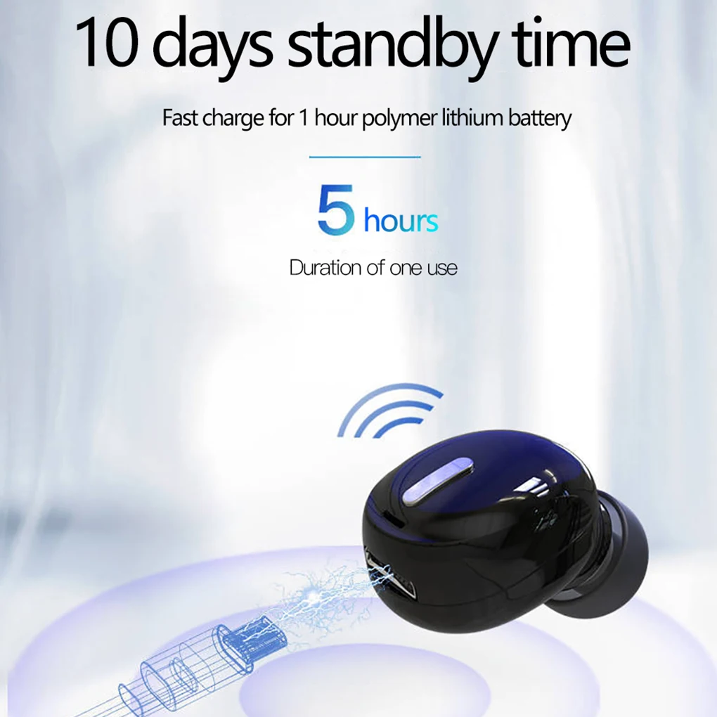 

X9 Mini 5.0 Bluetooth Earphone Sport Gaming Headset with Mic Wireless headphones Handsfree Stereo Earbuds For Xiaomi All Phones