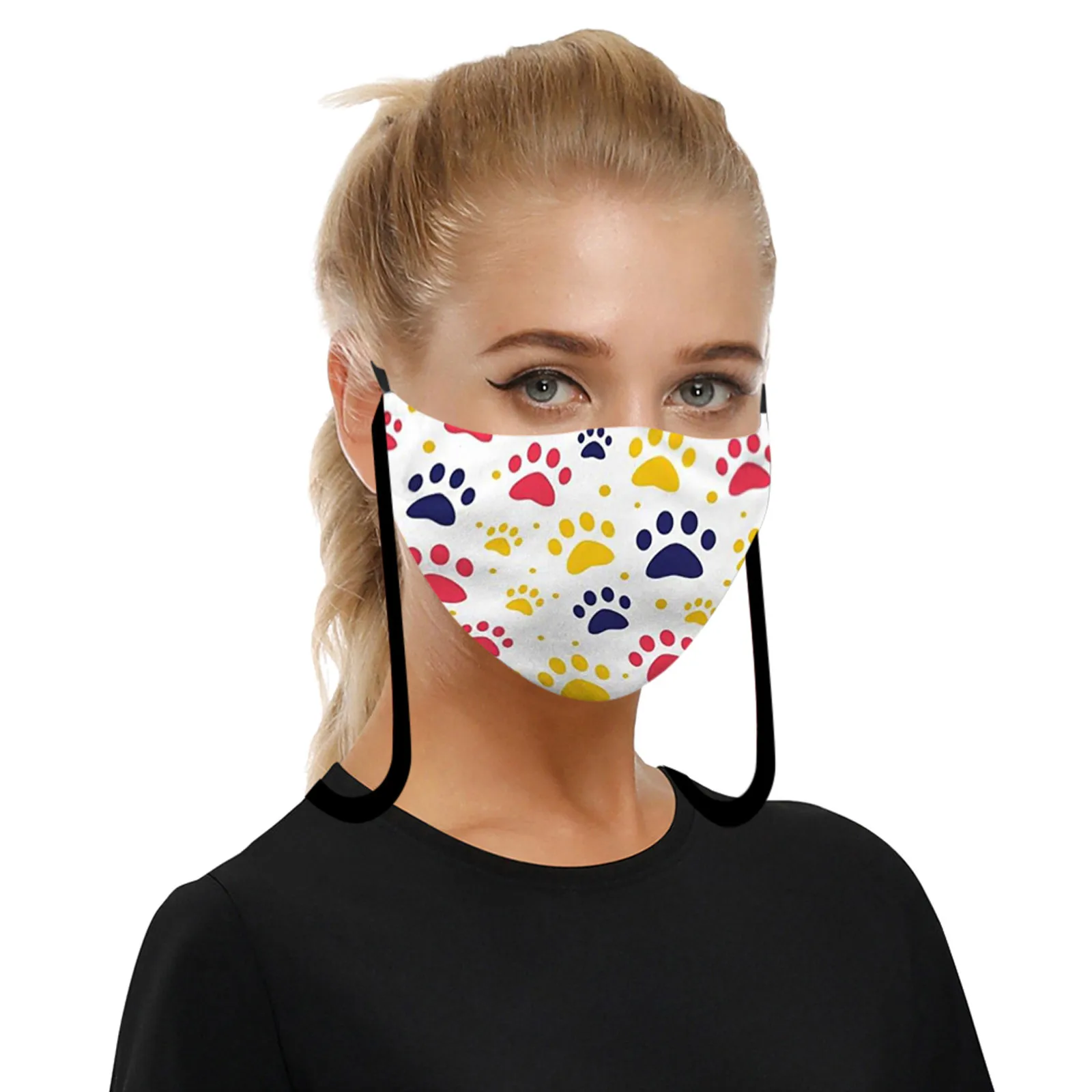 

Mouth Masks Adult Face Mouth Mask Adjustable Halter Sport Outdoor Mouth Cover Mask Protective Mask Breathable Mascarillas