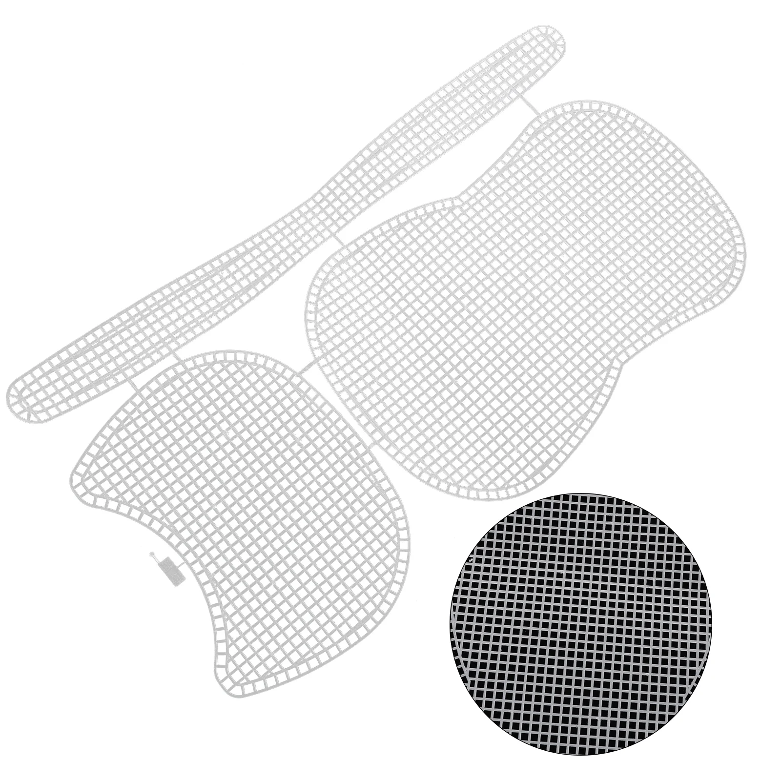 

3 комплекта, сетчатые листы для сумок «сделай сам»