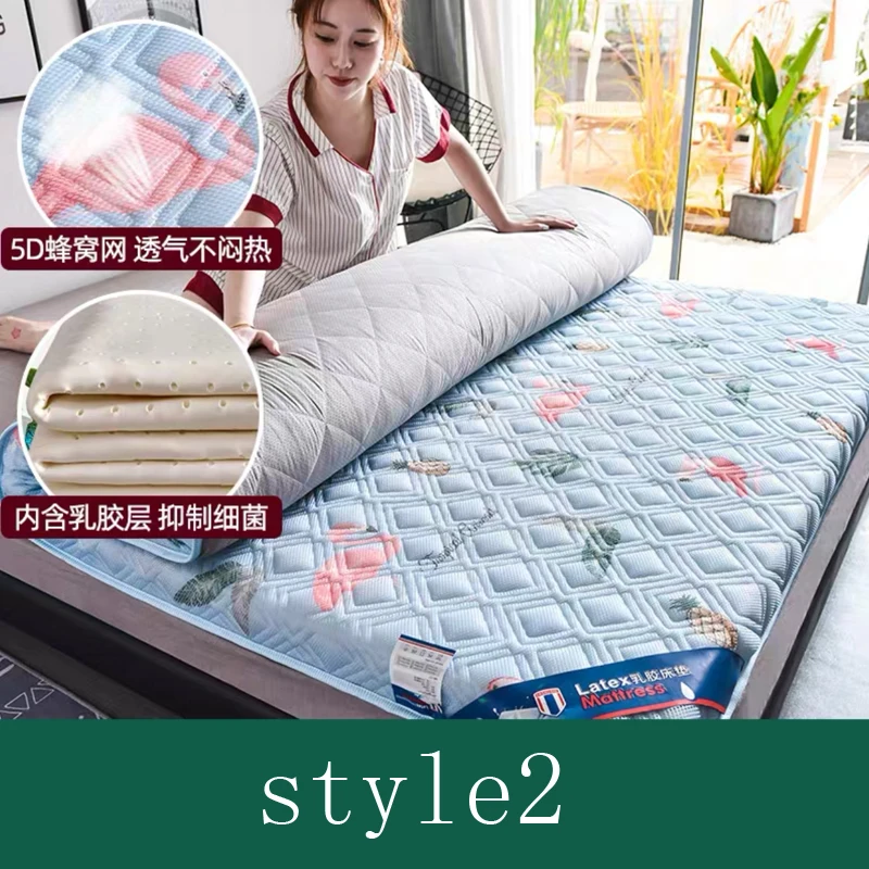Пятизвездочный отельный утолщенный 5D дышащий латексный складной матрас с татами