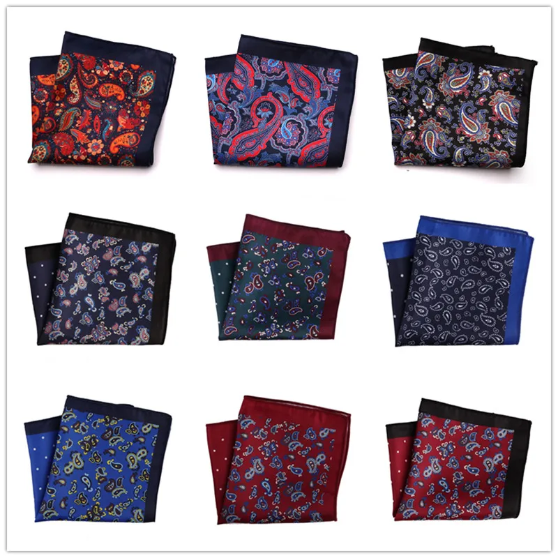 Мужской Карманный носовой платок 29 цветов|Мужские галстуки и носовые платки| |