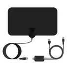 Цифровая антенна hengshanlao для помещений, антенна HDTV 2000 миль с усилителем, мини-антенна для спутниковой антенны