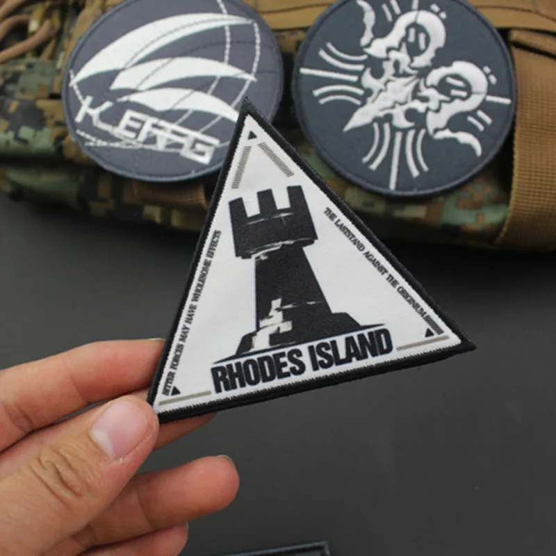 Значок с вышитыми наклейками на липучке для аниме-игр Завтра ковчег | Дом и сад