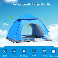 3 4 person automatic tent outdoor family camping tent easy open camp tents ultralight instant shade for ourist hikin