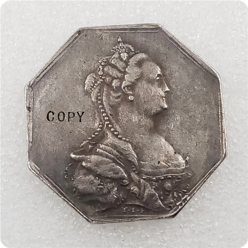 Копия Российской восьмиугольной медали|Безвалютные монеты| |