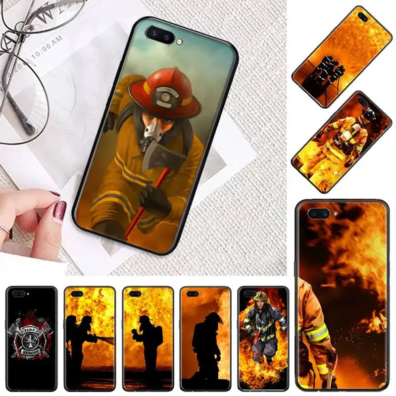 

Firefighter Heroes Fireman Phone Case For OPPO A ax 3 5 3 37 57 59 37 73 75 83 71 2018 11 1k s PRO Cover Funda Shell Coque Capa