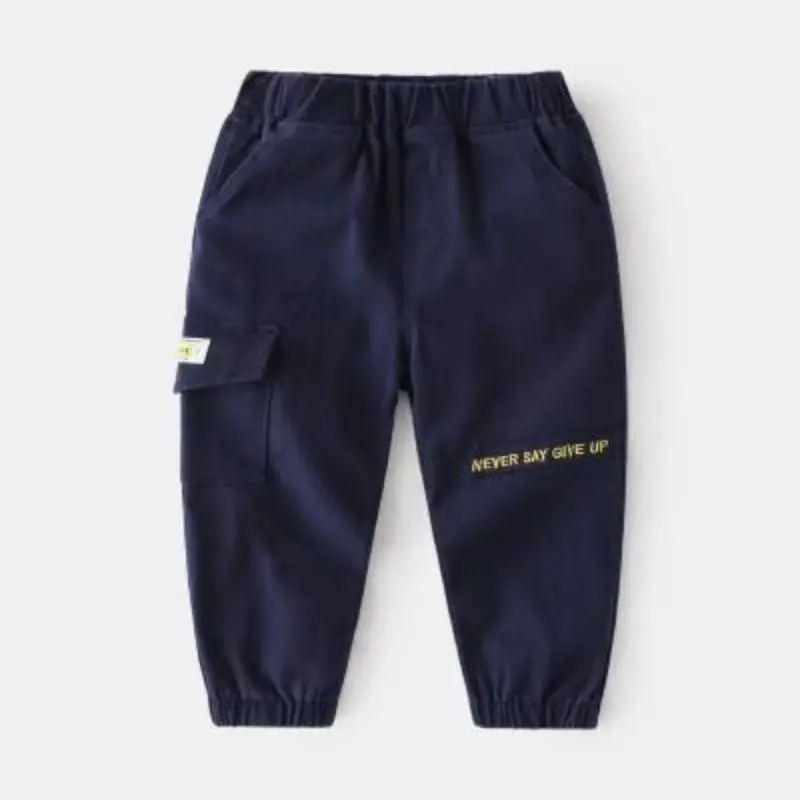 

Children's overalls new boys cotton casual pants baby casual pants P6068