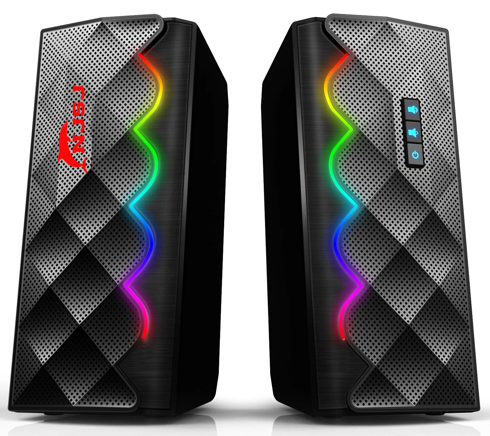 NJSJ Bluetooth компьютерный динамик USB источник питания аудио подходит для ноутбука