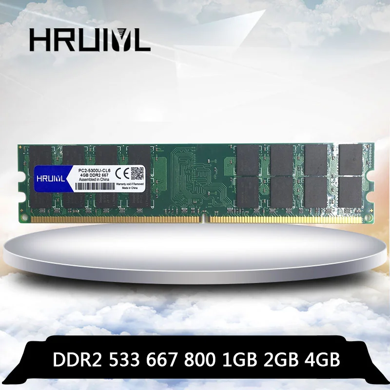 Sale PC RAM DDR2 800 667 533 Mhz 1GB 2GB 4GB Memory Memoria Module Computer Desktop PC2-4200U PC2-5300U PC2-6400U 2G DDR 2 1G 4G