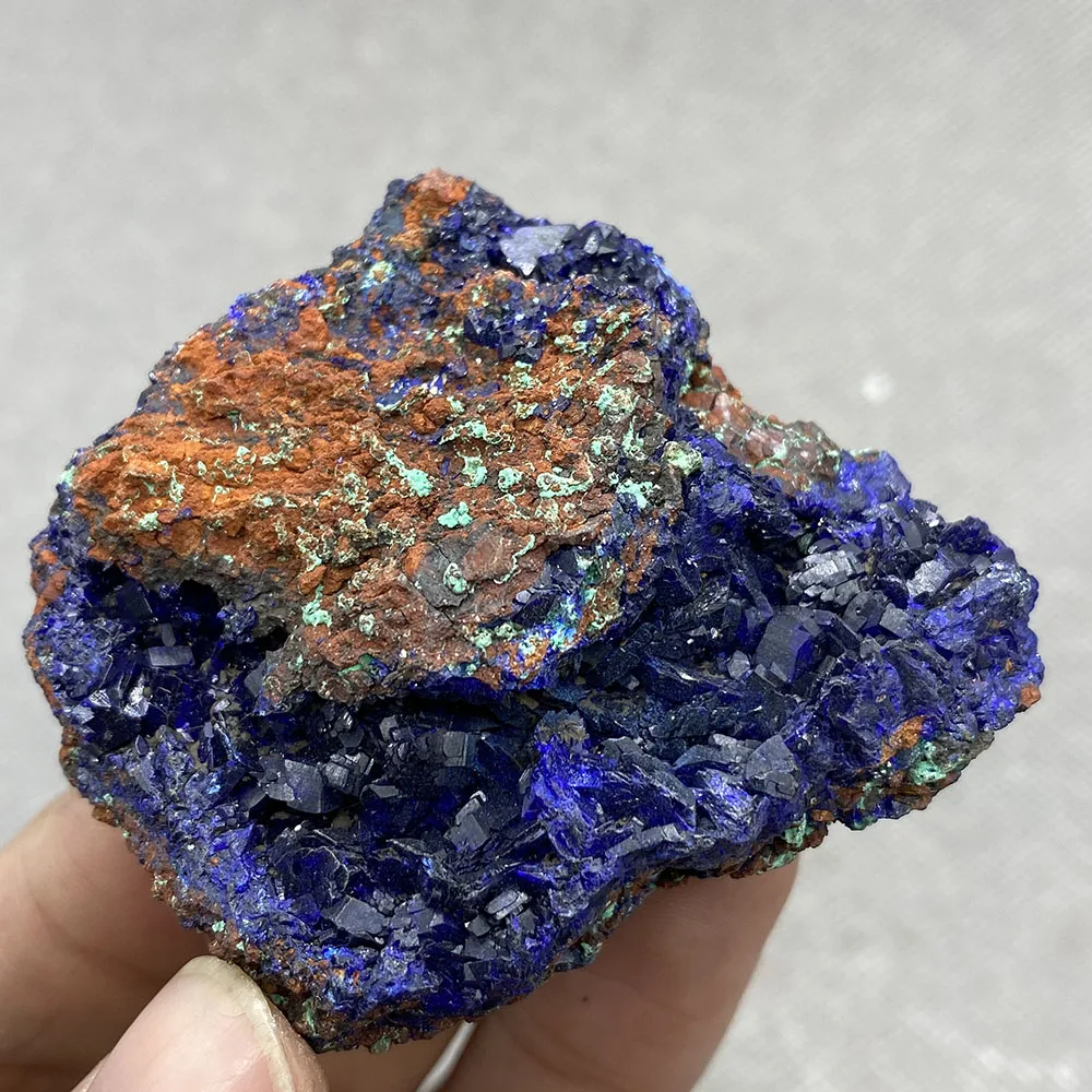 

Natural azurite mineral cristal espÃ©cime da provÃ­ncia de anhui, china H39#