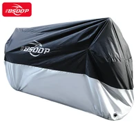 Motorcycle Cover Universal Outdoor UV Protector Scooter All Season Waterproof Bike Rain Dust-Proof Cover 190T Polyester Taffeta