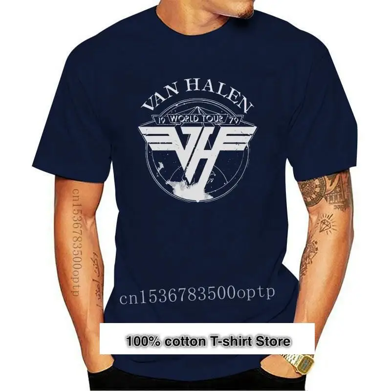 

Camiseta de Van Halen 1979 Tour para niños, color rojo, oficial, 2021