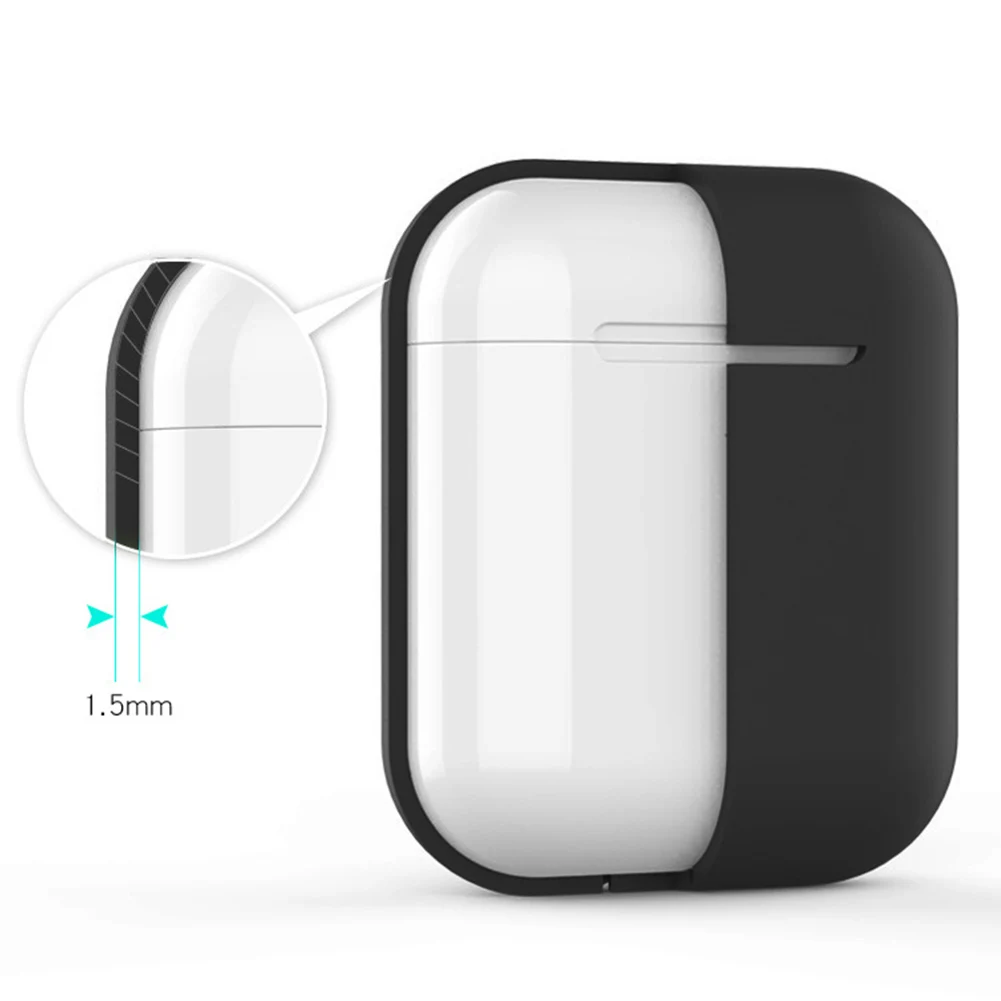 Универсальный чехол для зарядного устройства силиконовый беспроводной Bluetooth