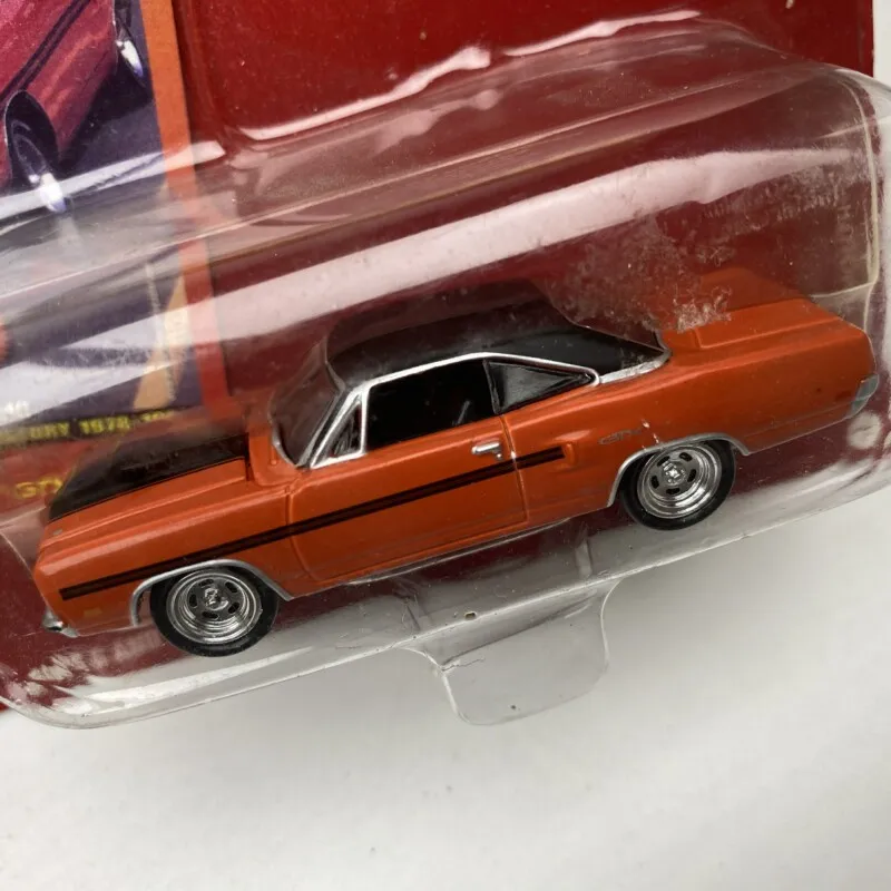 JL 1:64 1970 Plymouth GTX сплав модель автомобиля металлические игрушки для детей литья под