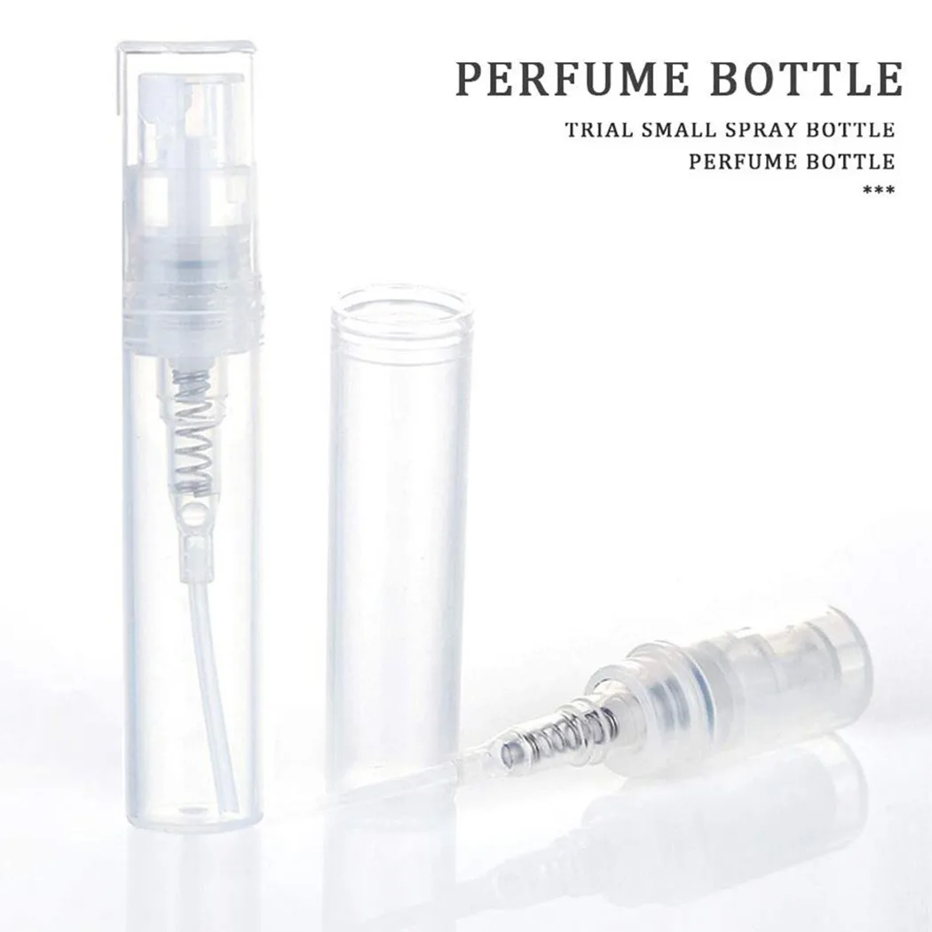 

200X2ML Transparent Plastic Spray Bottle Small Cosmetic Atomizer Perfume Bottles Brand New And High Quality