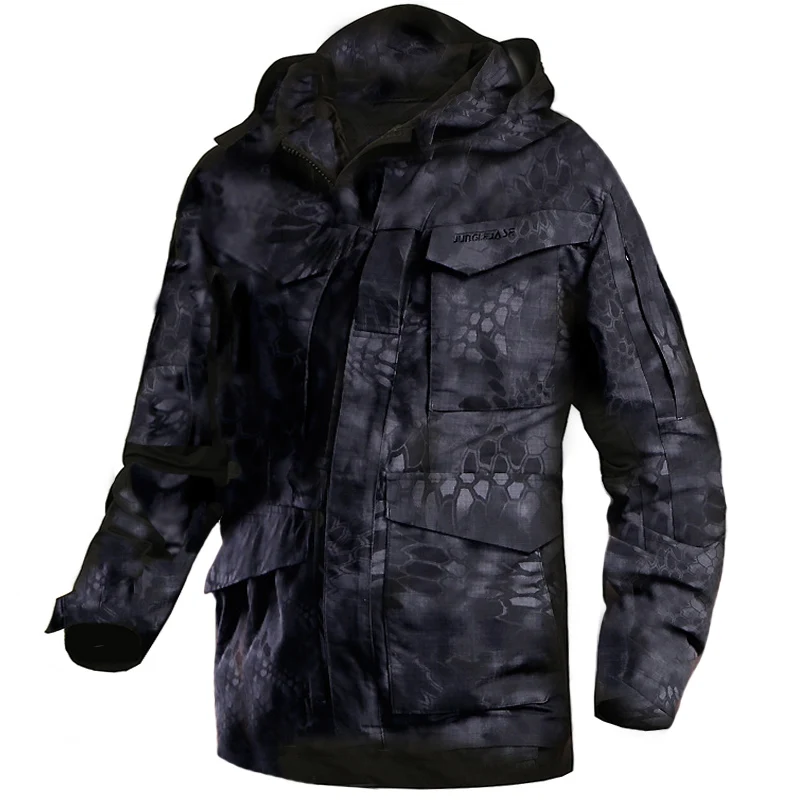 Men M65 Tactical Jacket Male Parka Winter Coat Waterproof Windbreaker Military Flight Pilot Coats Autumn Army Field Jacket S-2XL