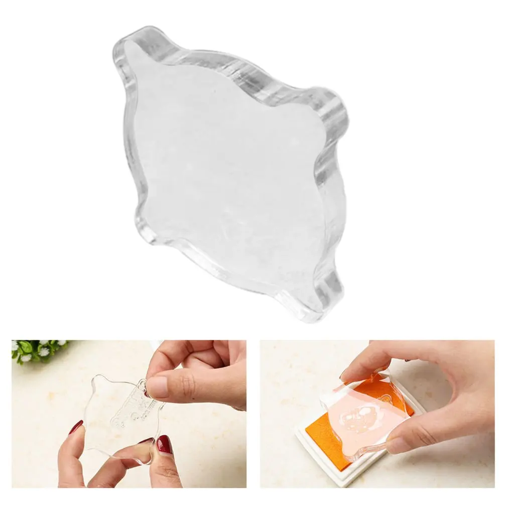 Акриловый штамп блок прозрачный неправильной формы DIY Скрапбукинг альбом