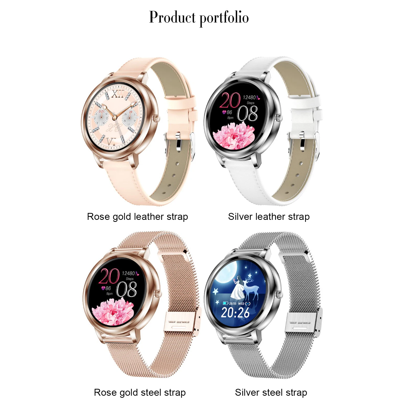 Женские Смарт-часы MK20 Bluetooth 4 0 IP67 Водонепроницаемый фитнес-трекер монитор