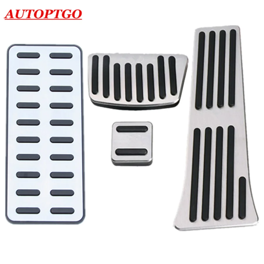 Алюминий + резиновые автомобильные подставка для ног чехол педали газа тормоза