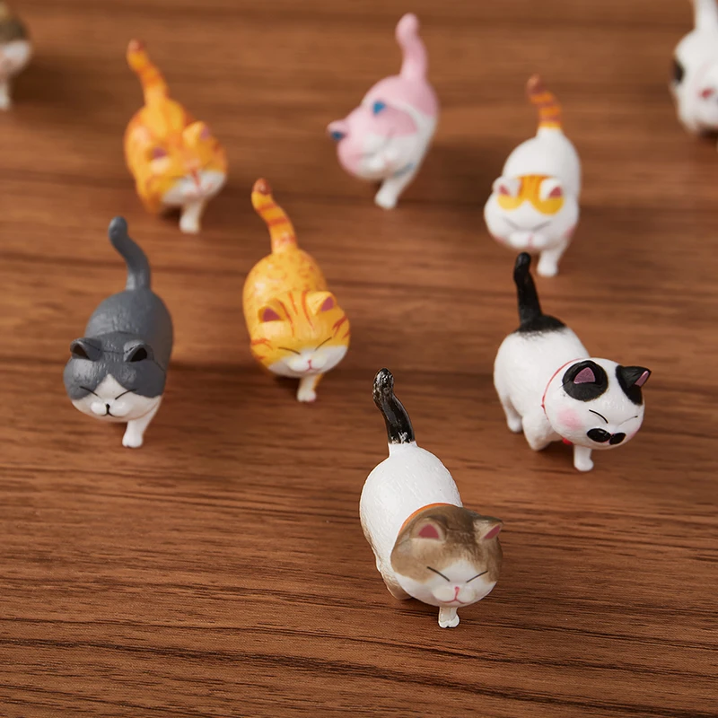 

Lovely Cat Ornaments Creative Girl Ornaments Student Personality Home Decoration Accessories Desktop Model Birthday Gift